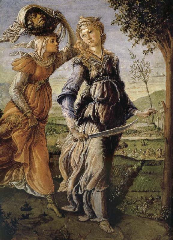 Sandro Botticelli Judith Villa return Norge oil painting art